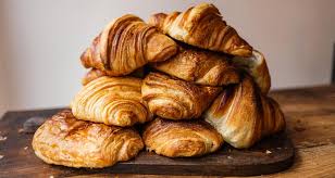 fresh baked croissants